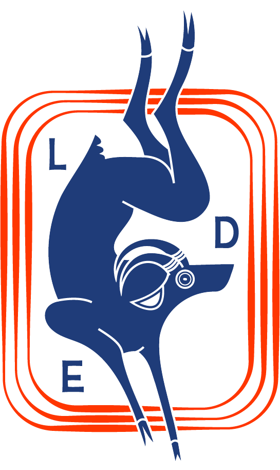 Logo Le Dahu Existe sous forme de carte représentant un animal à corne de type bouquetin